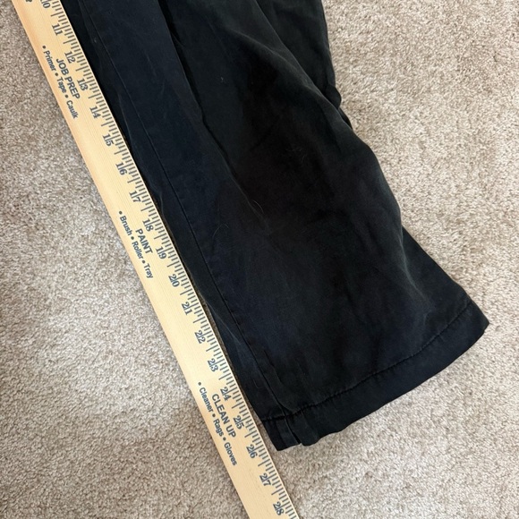 Madewell Women's Harlow Wide-Leg High Waisted Black Pants Size Petite 10 Relaxed - Picture 11 of 11